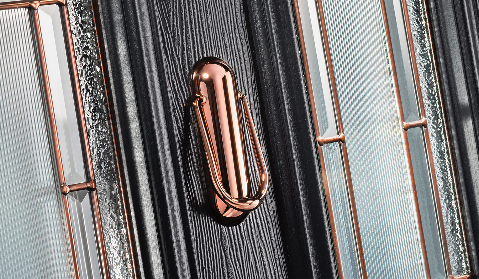 Slimline knocker in Rose Gold